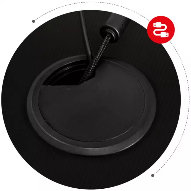 Biurko Gamingowe HZ-HERO 5.0 BLACK