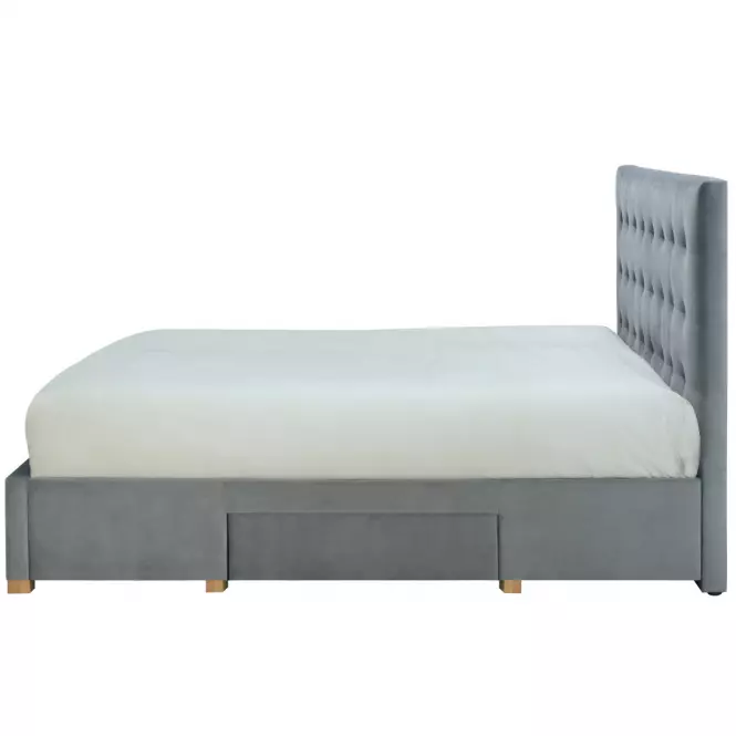 Łóżko Elsa CFF007-2 grey 160/200
