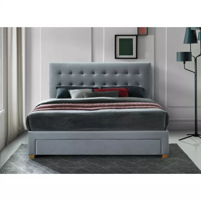 Łóżko Elsa CFF007-2 grey 160/200