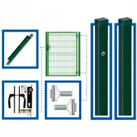 Komplet furtka 1 x 1,5m WGFUR-T000378 prawa