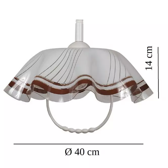 Lampa WLA-02 FA-020 Brąz LW1