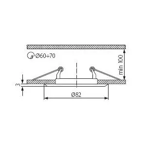 Oprawa sufitowa Argus CT-2114-AN