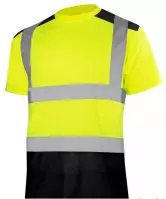 Koszulka t-shirt z pasami odblaskowymi XL