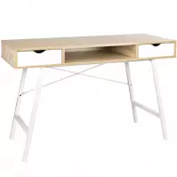 Biurko Nordic sonoma/biały