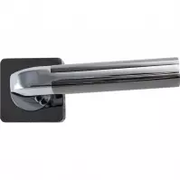 Klamka drzwiowa TEMPO ZR13 nikiel/czarny