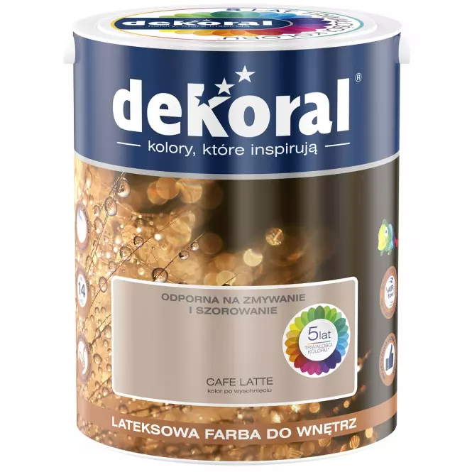 Dekoral Odporna Na Szorowanie Caffe Latte 2,5L