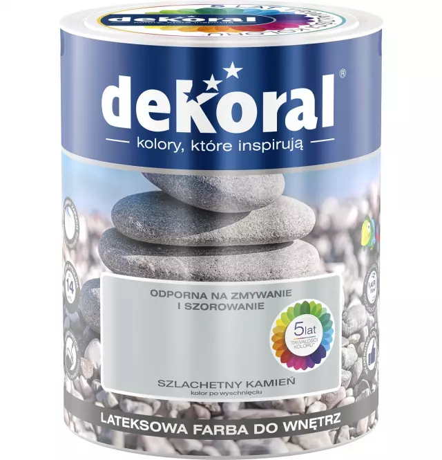 Dekoral Odporna Na Szorowanie Szlachetny Kamień 2,5L