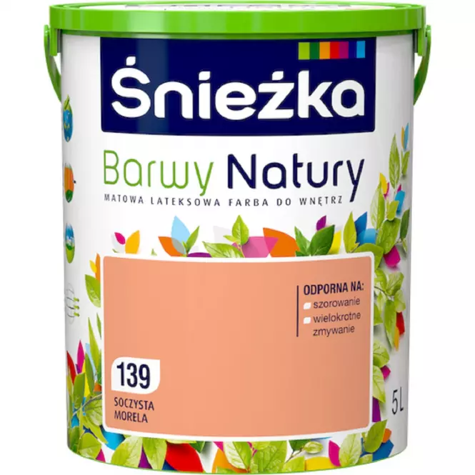 Farba Barwy Natury soczysta morela 139 5l