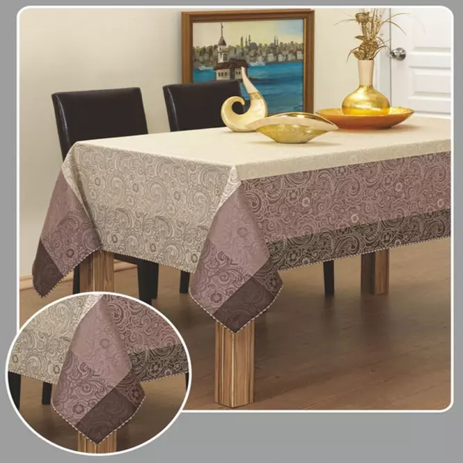 Obrus Caffe plamoodporny 140x260 beż