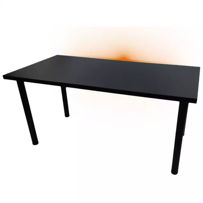 Biurko Gamingowe 136x66x28 Model 1 Czarny Top