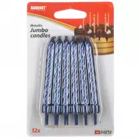 Świeczki urodzinowe Jumbo My Party 12 szt
