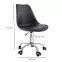 Fotel obrotowy milano czarny,6