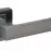 Klamka drzwiowa TOMA R62 antracyt/chrom