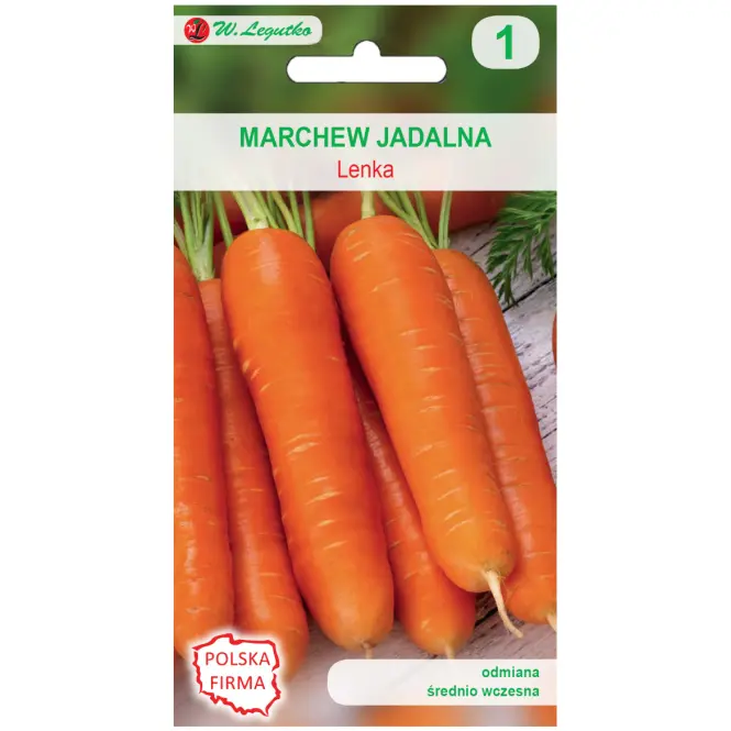 Marchew jadalna Lenka - średnio wczesna