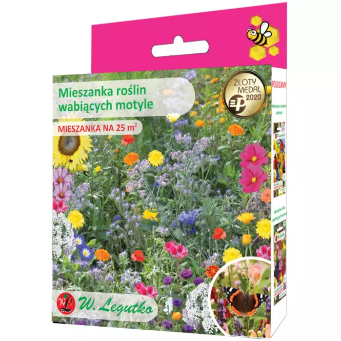 Mieszanka roślin wabiących motyle