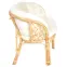 Komplet rattanowy Tropicana naturalny/beż,24