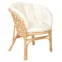 Komplet rattanowy Tropicana naturalny/beż,10