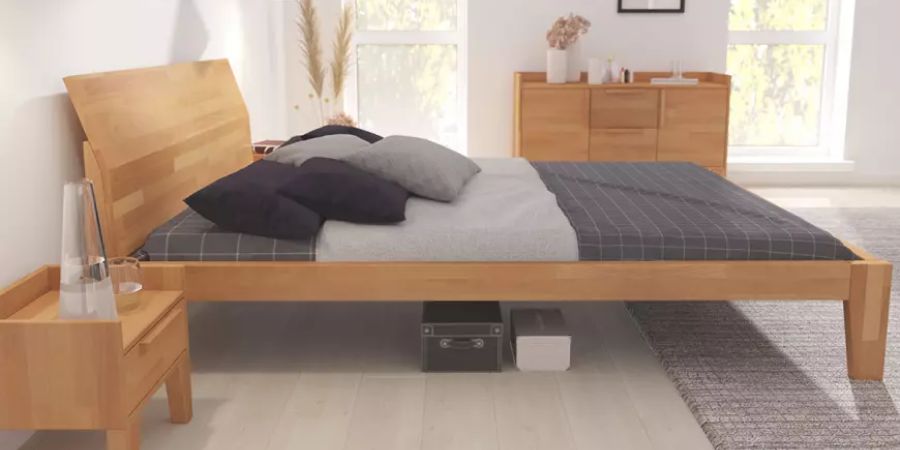 Sypialnia boho w stonowanej kolorystyce