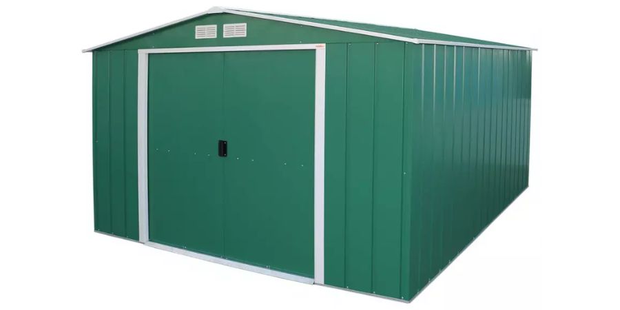 Eco metalowy domek ogrodowy