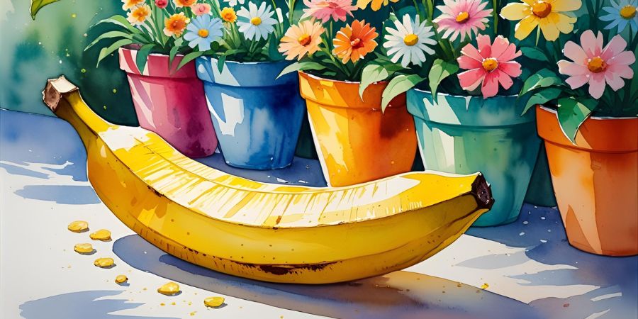 nawóz ze skórki banana - Merkury Market