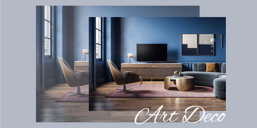 styl art deco w salonie