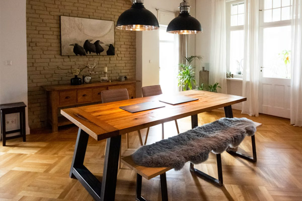 Jakie krzesła do jadalni w stylu loft