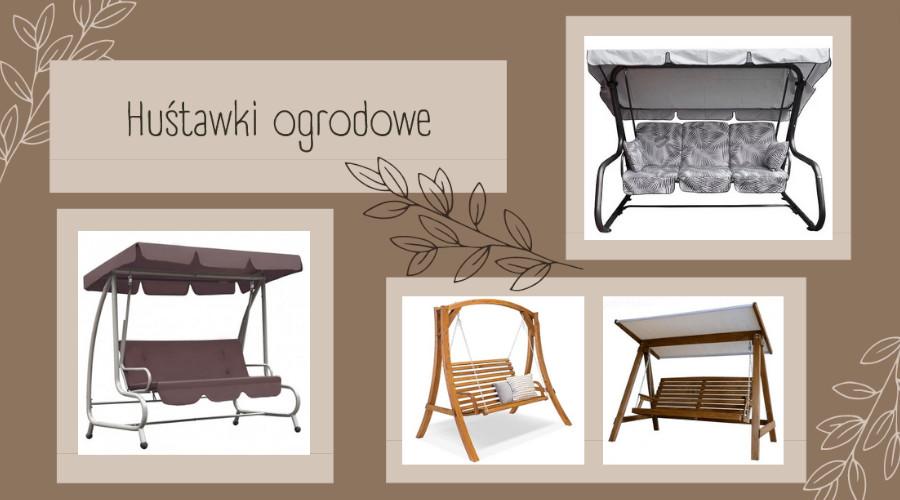 huśtawki ogrodowe - Merkury Market