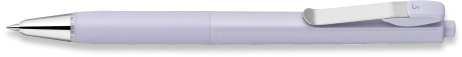 軸色:パープル インク色:黒 品番:BAS87-PU